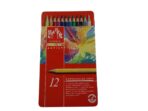 🎨 Lápis de Cor Aguarelável Caran d’Ache Supracolor Soft – 12 Cores.