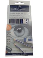 Conjunto de 8 Lápis Grafite para Desenho – Faber-Castell