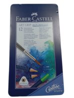 Lápis de Cor Aquareláveis 12 Cores Art Grip – Faber-Castell.