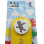 Furador URSOS – Formato de Anjo (32mm)👼 – Corte Preciso para Papéis de Até 250g/m²!