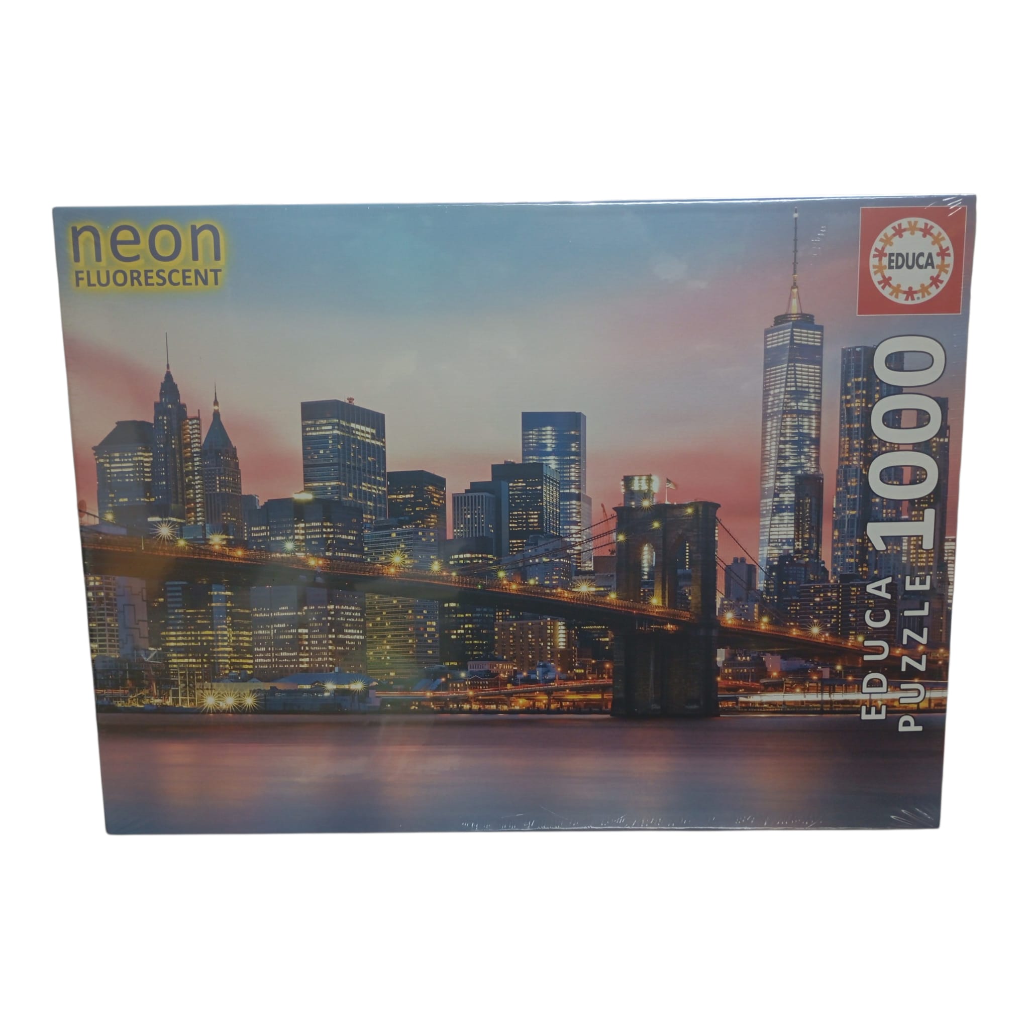 6019a1b2-c5b8-4834-a434-1e018f3bb1bd PUZZLE PONTE BROOKLYN NEON 1000 PEÇAS - Image 1
