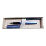 Caneta Waterman Allure Lacada Azul – Elegância e Escrita Premium