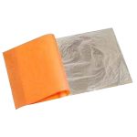 Folha de Prata Livro com 25 Unidades 14x14 cm – Acabamento Metálico Sofisticado