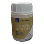 Tinta Metalizada La Pajarita 35ml com acabamento metálico disponível em várias cores