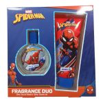 Spiderman Perfume 50ml + Loção Hidratante 150ml – Kit Divertido para Crianças