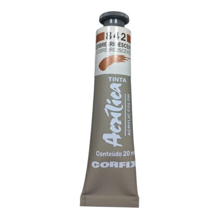 Tinta Acrílica Corfix 20ml para pintura em madeira, tela, papel e artesanato
