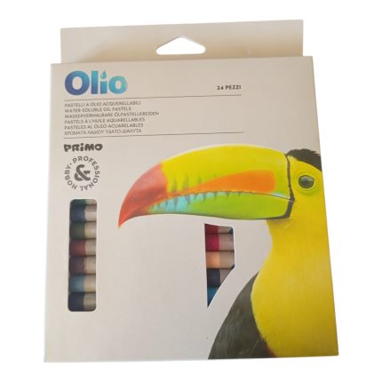 Pastéis a Óleo Aquareláveis Primo 24 Cores