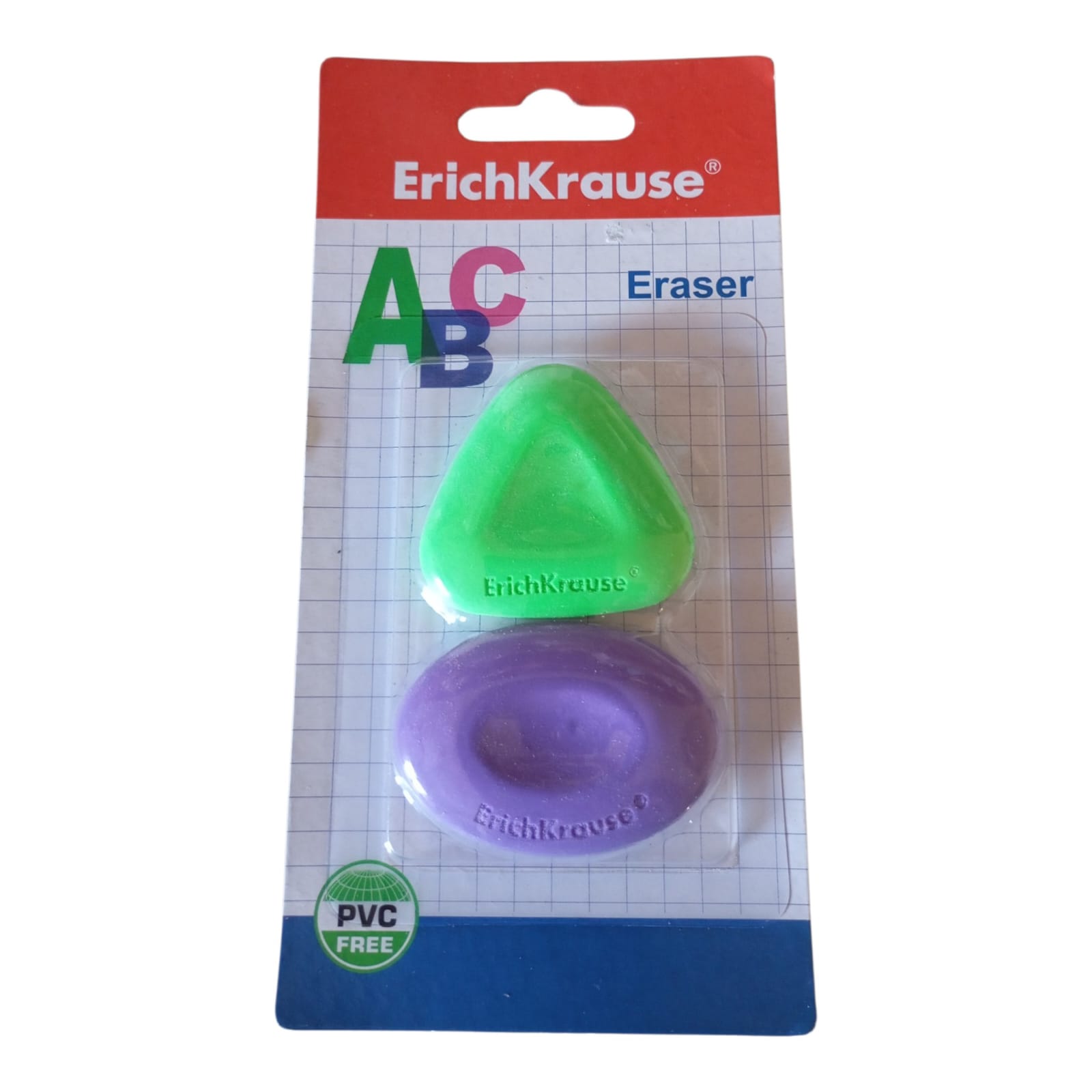 66f30d61-a943-4fa8-a080-45c5d5b9f71a Conjunto de Borrachas ErichKrause Macias Sem PVC para Lápis de Grafite