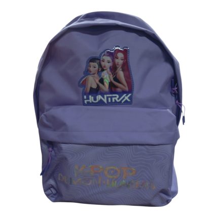 Mochila K-Pop Demon Hunters Huntrix lilás
