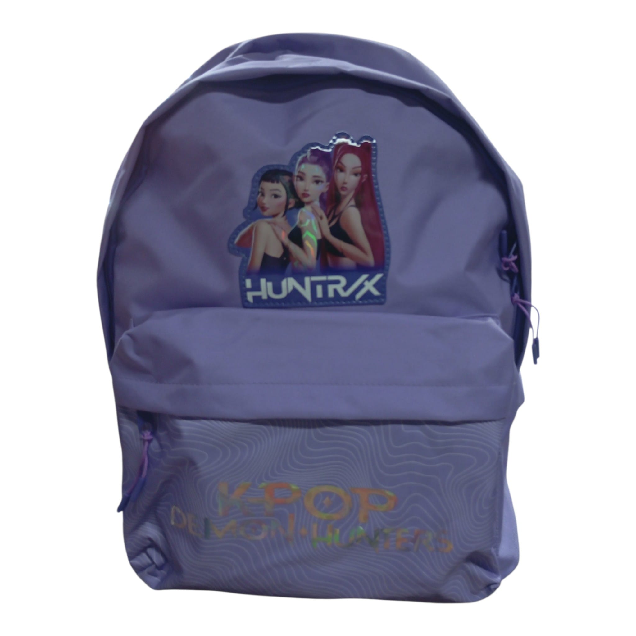 Mochila K-Pop Demon Hunters Huntrix lilás